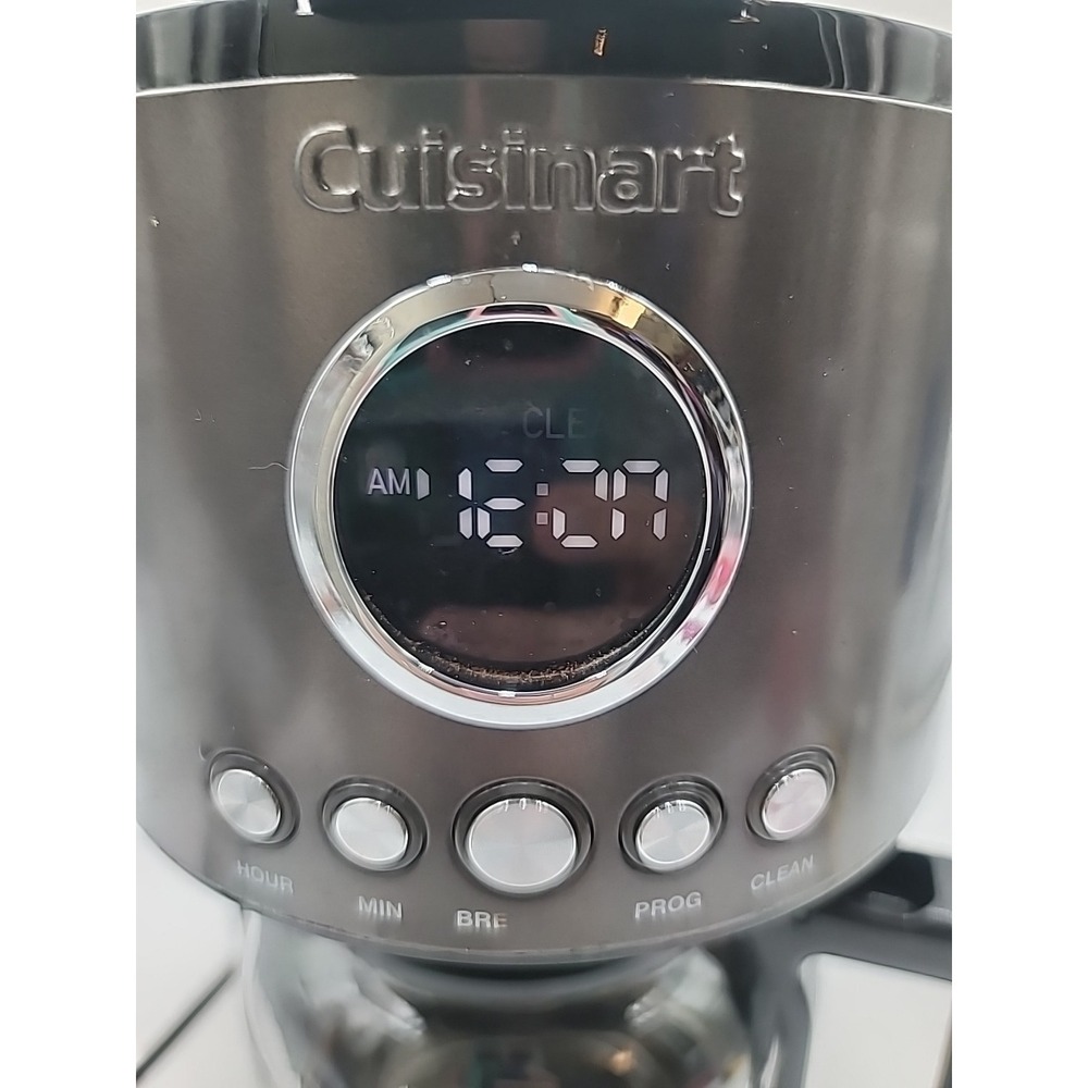 Cuisinart 12 Cup Programmable Coffeemaker DCC-1220 Tested- Works READ - Picture 2 of 12